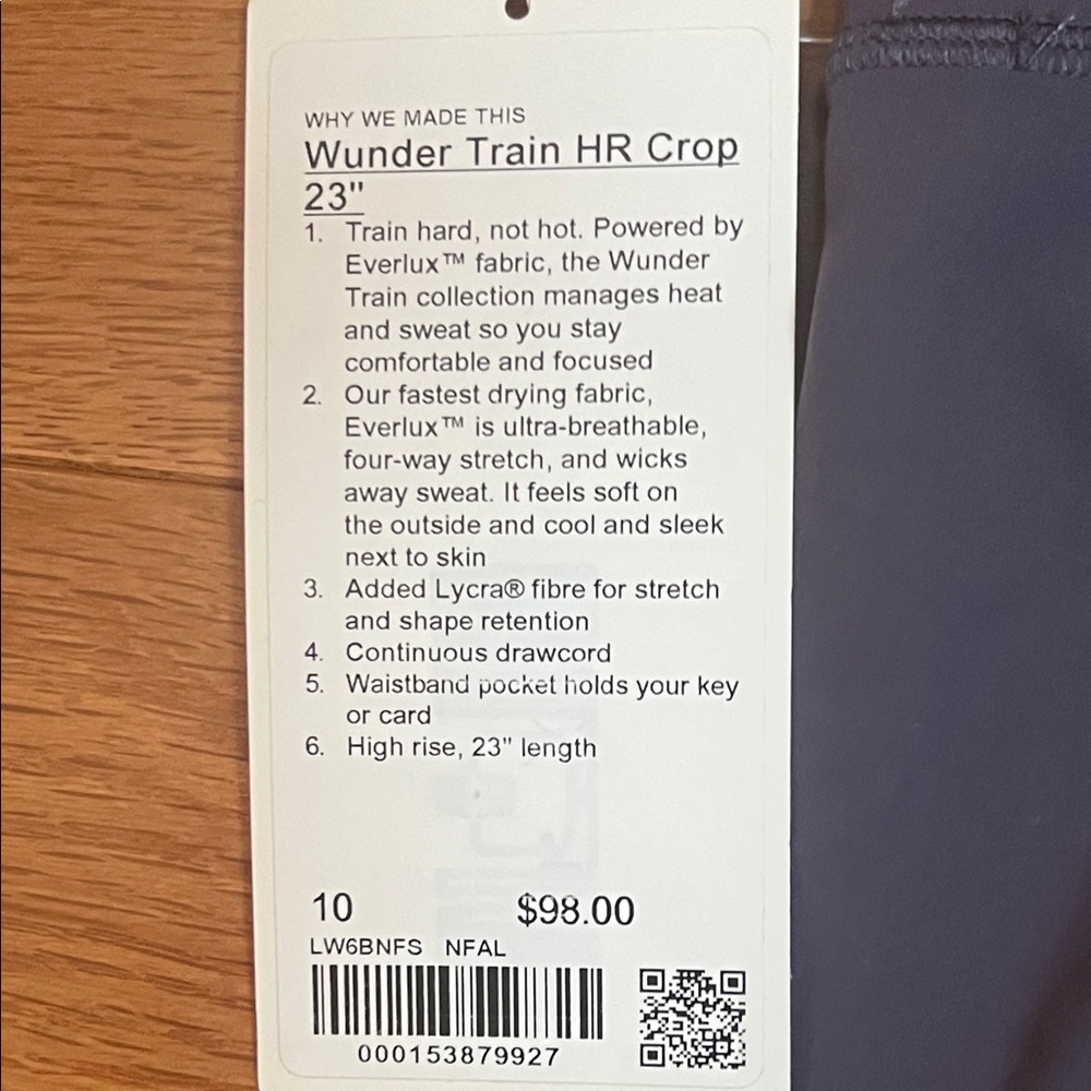 Lululemon Athletica Purple Leggings - Picture 3 of 3